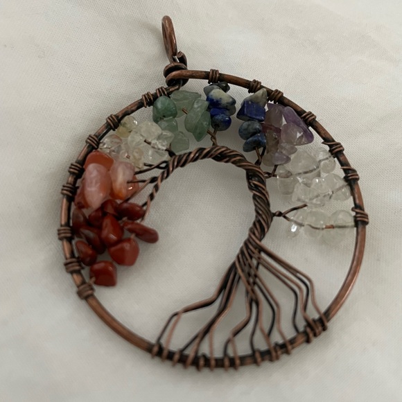 Chakra Tree Necklace - Picture 1 of 4